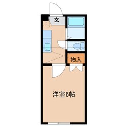 アーバンシティ恵和町Ⅱの物件間取画像